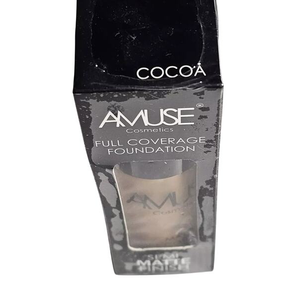 Amuse Cosmetics Full Coverage Semi Matte Finish Foundation - Cocoa - Picture 4 of 5